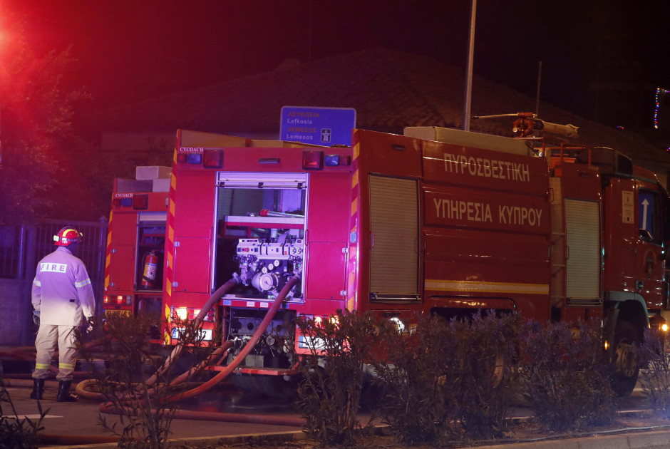 Πυρκαγιά σε κτήριο στη Λεμεσό - Δεν εντοπίστηκε οποιοδήποτε άτομο