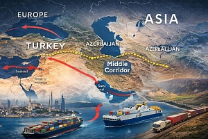 Η Τουρκία ποντάρει στον «Middle Corridor» – Μπορεί να γίνει πραγματική εναλλακτική στο Ορμούζ;