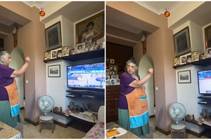 Γιαγιά έγινε viral στο TikTok ξεματιάζοντας την Εθνική: «Τον Γιάννη, τον Κώστα#8230;» Δείτε ΒΙΝΤΕΟ
