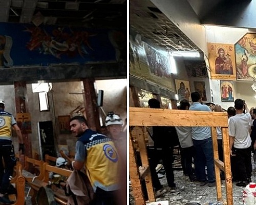 Στους 22 οι νεκροί από την επίθεση στην ελληνορθόδοξη εκκλησία στη Δαμασκό-Σκηνές χάους, επιρρίπτεται στον ISIS η ευθύνη