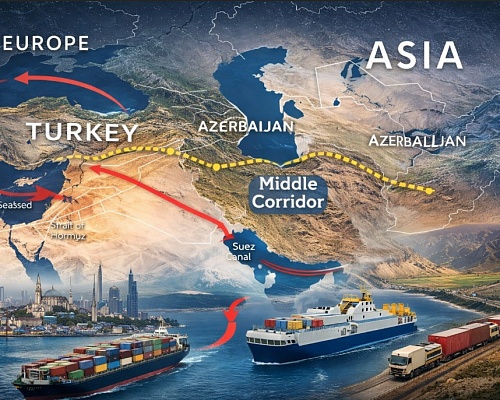 Η Τουρκία ποντάρει στον «Middle Corridor» – Μπορεί να γίνει πραγματική εναλλακτική στο Ορμούζ;