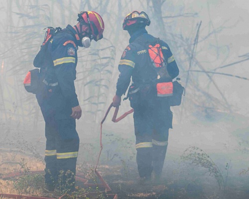 Θρήνος για τους τρεις νεκρούς πυροσβέστες στην Ελλάδα, το μήνυμα της Πυροσβεστικής Υπηρεσίας Κύπρου