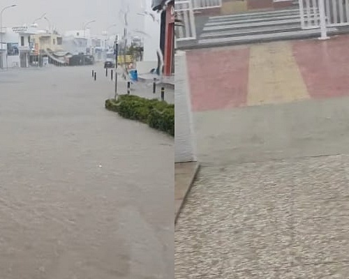 Με βροχές ξημέρωσε Χριστούγεννα σε περιοχές της Κύπρου-Δρόμοι ποτάμια (ΒΙΝΤΕΟ)