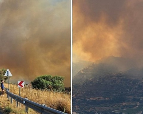 Αποκαρδιωτικές εικόνες από τις τεράστιες πυρκαγιές σε Λεμεσό και Πάφο-Καταστροφές και πολλαπλά μέτωπα