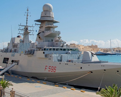 Αυτή είναι η ιταλική φρεγάτα που έρχεται στην Κύπρο
