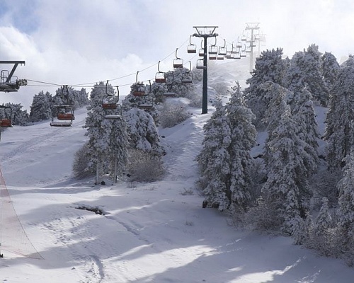 ΒΙΝΤΕΟ: Εντυπωσιακά πλάνα από το χιονισμένο Τρόοδος γίνονται viral
