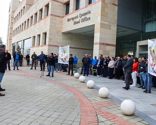 Σε εξέλιξη μέχρι τα μεσάνυχτα 24ωρη παγκύπρια στάση εργασίας προσωπικού της ΑΗΚ