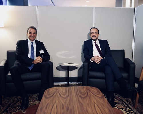 Το «ευχαριστώ» του Χριστοδουλίδη στον Μητσοτάκη για τα F16 και τις φρεγάτες