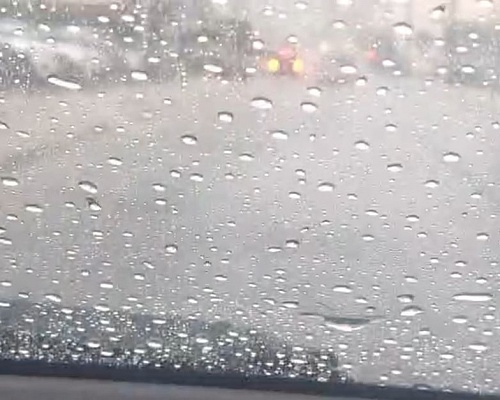 «Πνίγηκε» ο αυτοκινητόδρομος Λεμεσού – Πάφου από υπερχείλιση χείμαρρου