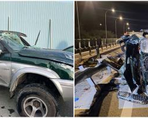 Ξεψύχησε στην άσφαλτο η 17χρονη Αλίκη μετά από τροχαίο στον αυτοκινητόδρομο-Εγκλωβίστηκε στα συντρίμμια, υπό την επήρεια αλκοόλ ο οδηγός (pic