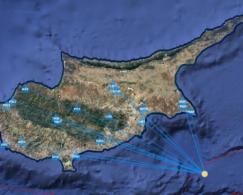 Σεισμός αισθητός σ' όλη την Κύπρο: Τι αναφέρει το &