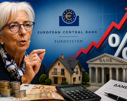 Η Λαγκάρντ άφησε ανοικτή την πόρτα για νέες αυξήσεις επιτοκίων – Τι σημαίνει για δάνεια, τράπεζες και την κυπριακή οικονομία