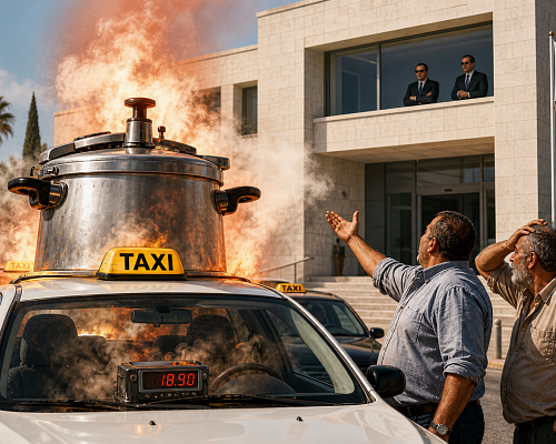 Εκνευρισμός ταξιτζήδων από την αδράνεια της κυβέρνησης