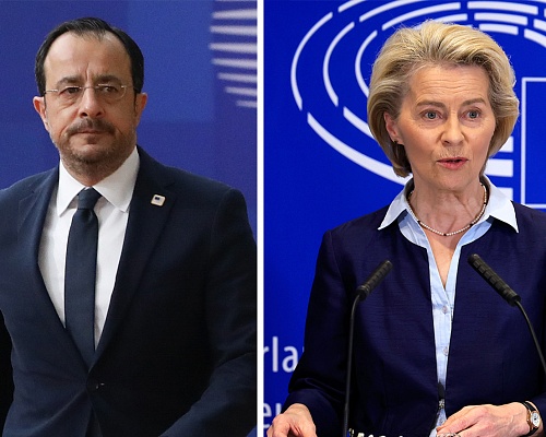 Von der Leyen: «Στεκόμαστε σταθερά με τα κράτη-μέλη μας» – Επικοινωνία με Χριστοδουλίδη για το περιστατικό στο Ακρωτήρι