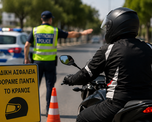 Τι αλλάζει για τους οδηγούς μοτοσικλέτας στην Κύπρο – Έρχονται νέοι κανόνες