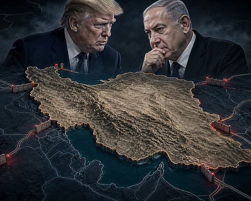 Τραμπ και Νετανιάχου εξετάζουν «χερσαίο αποκλεισμό» του Ιράν – Το σχέδιο των επτά συνόρων
