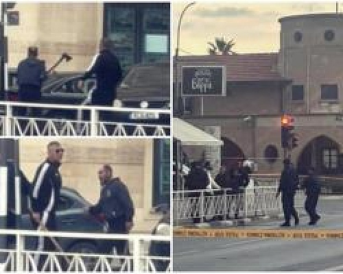 Στο κάδρο και πληροφορίες για ναρκωτικά πίσω από το σοβαρό επεισόδιο έξω από ΑΔΕ-Δικαιολόγησε ως «ανάλογη βία» τα τσεκούρια