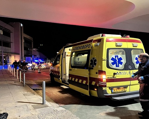 Ανατράπηκε όχημα μετά από τροχαίο στον αυτοκινητόδρομο. Δύο στο Νοσοκομείο